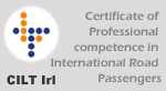 certificate of professional competence in International road passengers
